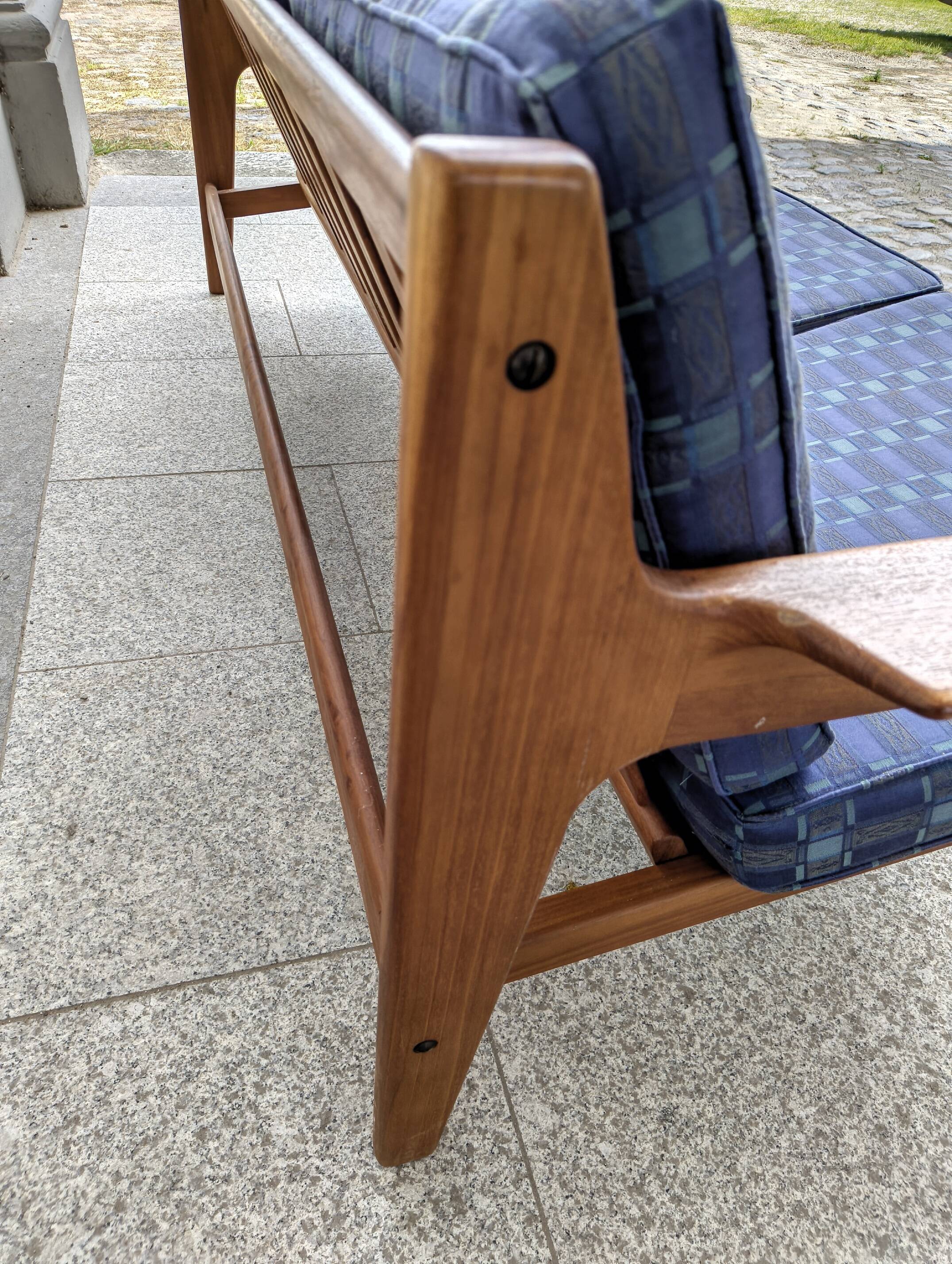 danish sofa in teak by Arne Wahl Iversen for Komfort