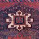 Vintage Kamseh Rug 130x97 cm, small, Tribal oriental Carpet truly Shabby Chic
