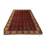 Vintage Turkish Rug 279x193 cm, Tribal Wool Carpet Large