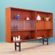 Teak bookcase, Danish design, 1970s, manufacturer: Clausen & Søn