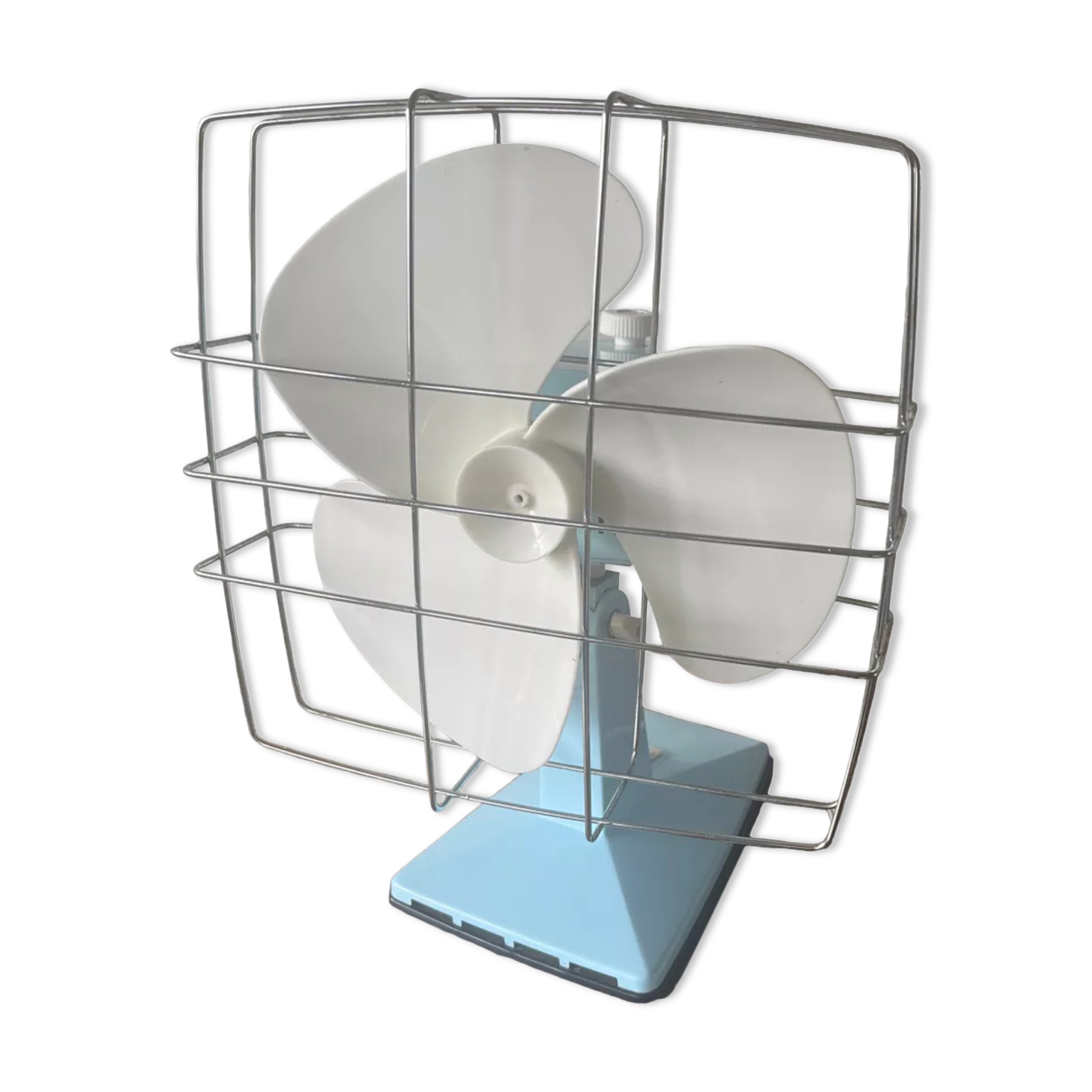 Vintage sky blue Calor fan