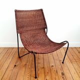 Pier One "Mombasa" Wicker and Rattan Armchair, US 90