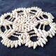 Dessous de plat en coquillages vintage