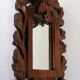 Miroir bois sculpté 34 x 20 cm