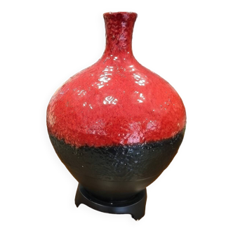 Vase en céramique émaillée