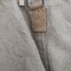 Burlap postal bag '' la poste ''