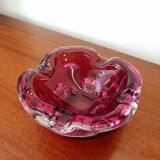 Cendrier design verre Murano