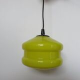 Hanging in yellow opaline 60 70 years