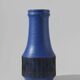Ninnie Forsgren Blue Ceramics Vase, 1960s, Sweden