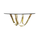 Vintage Coffee Table Design By Roger Sprunger For Dunbar, 1970s