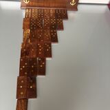 Wooden dominos game