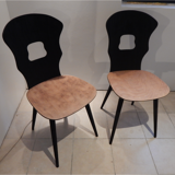 Pair of Chairs Baumann gentian model