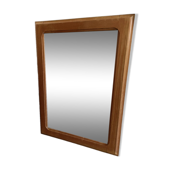 70' Scandinavian solid wood mirror