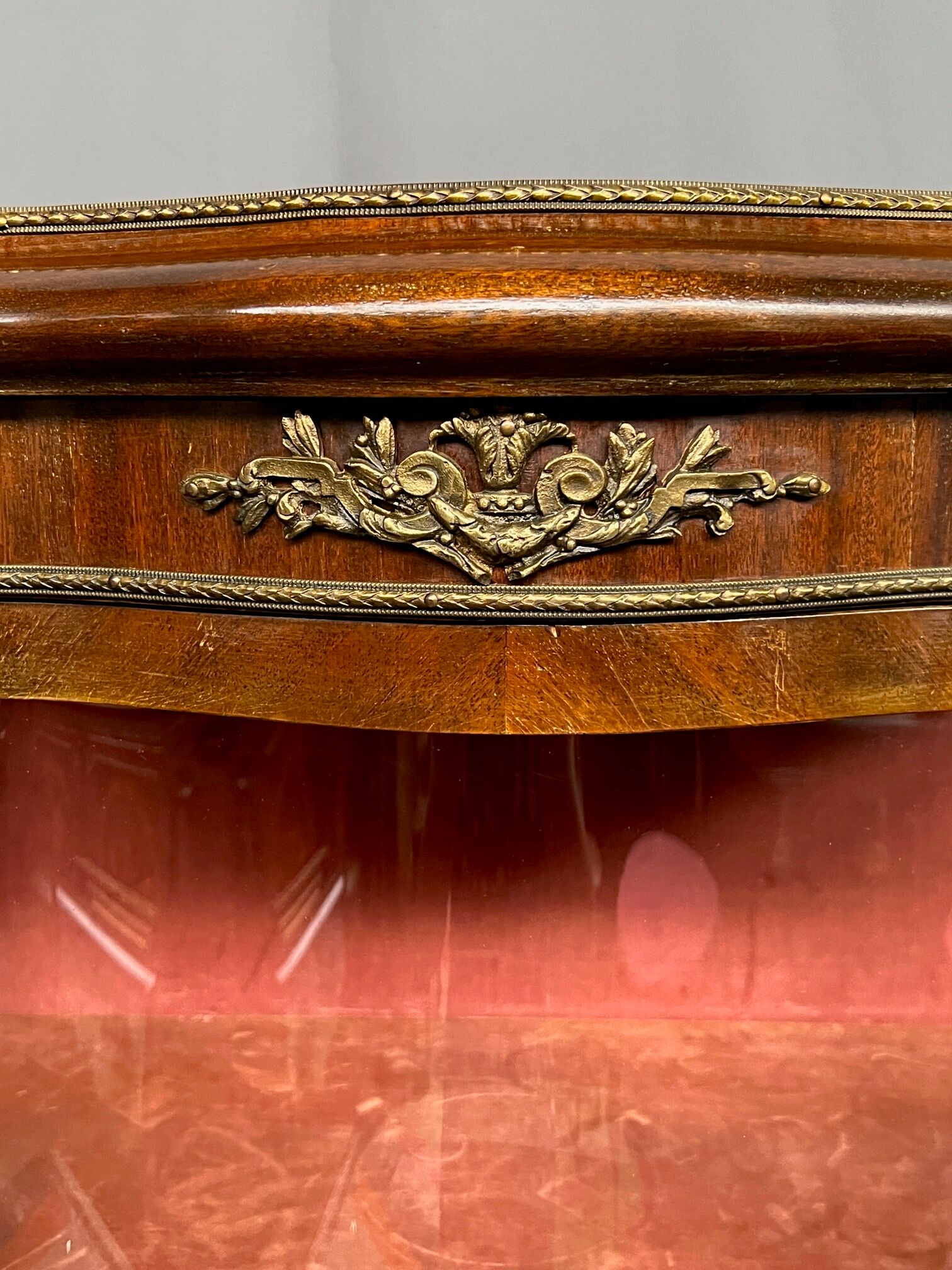 Louis XV style showcase.