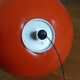 Orange space age ball sphere suspension 70s