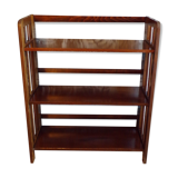 Foldable bookseller's shelf