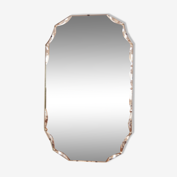 Bevelled mirror 30s 33x56cm