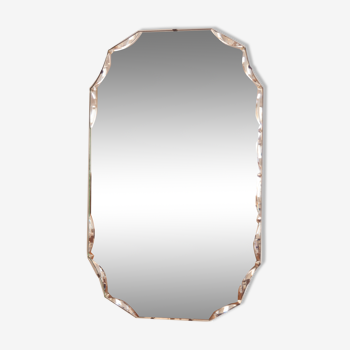 Miroir biseauté années 30 33x56cm