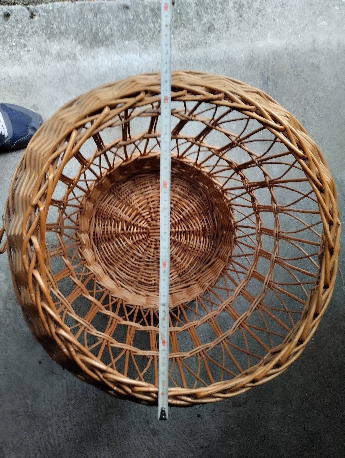 Large wicker basket