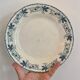 Set of 6 mismatched old iron earth flat plates