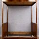 Parisian canopy bed – Louis XVI style – Mahogany and gilded bronze – circa 1
