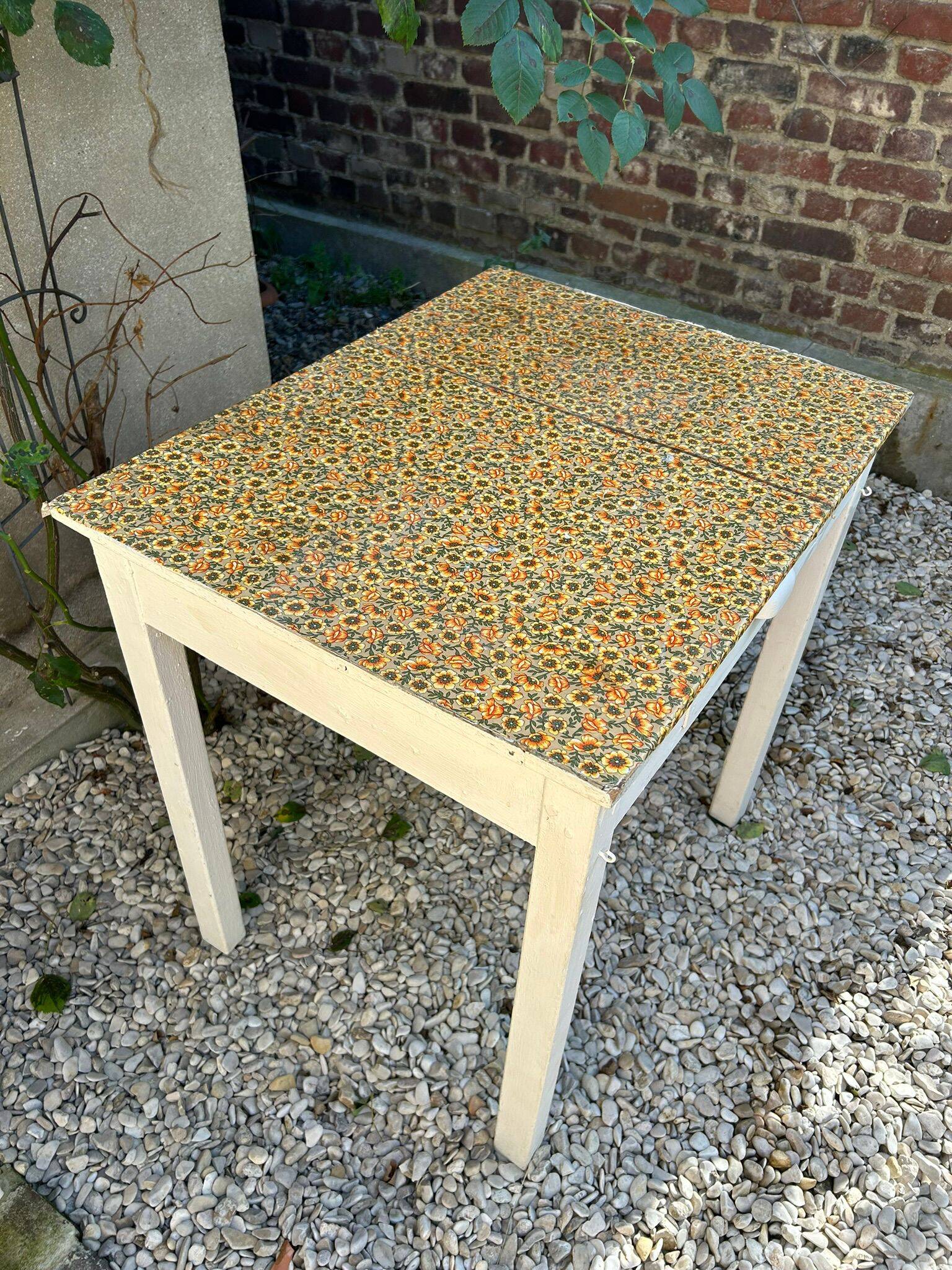 Vintage wooden table