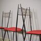 Set of 6 chairs, 1950s