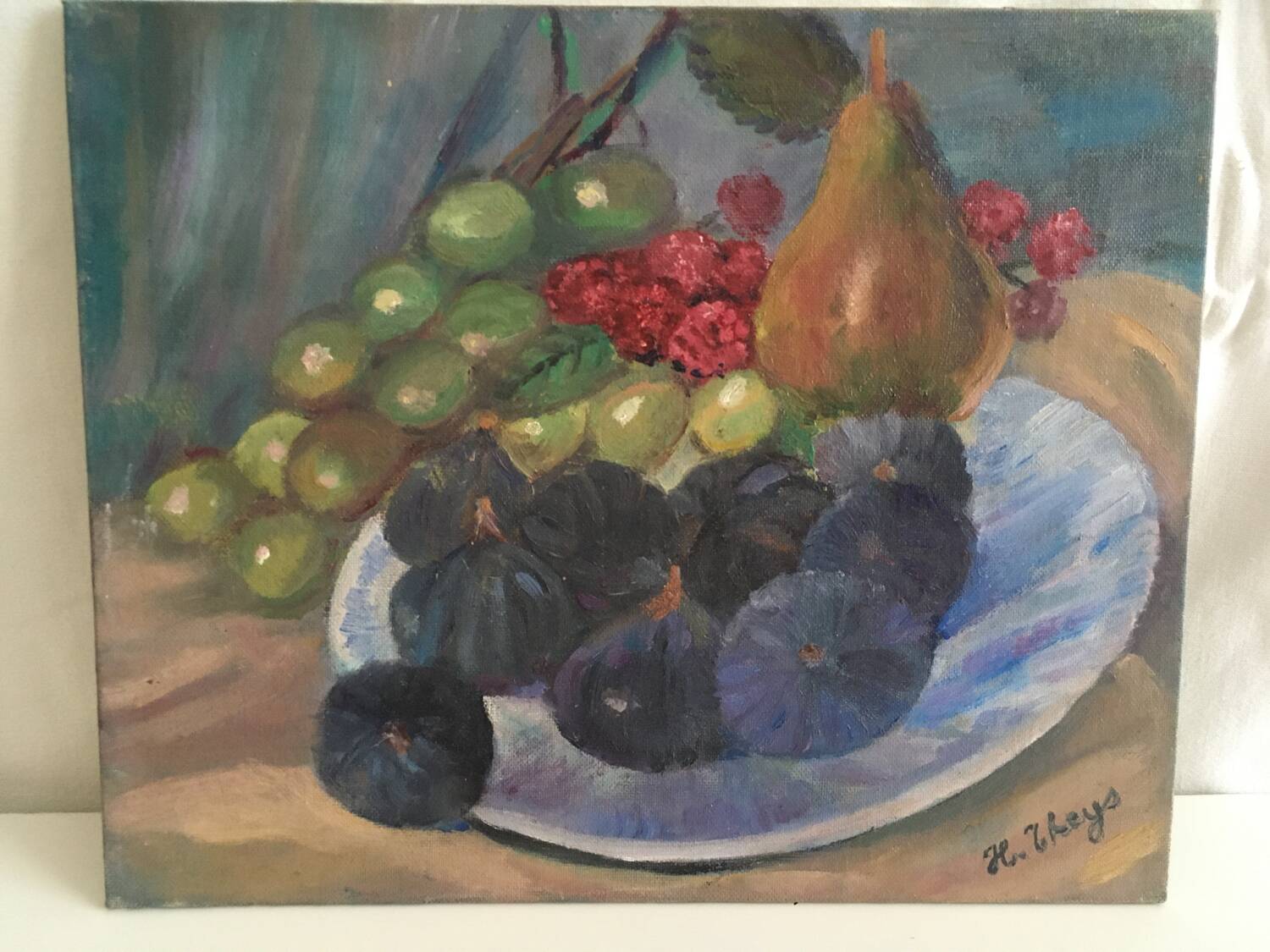 Fruit basket painting