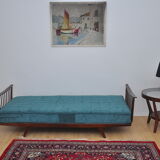 Oak daybed from the 1950s