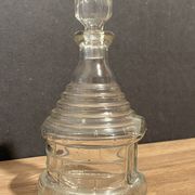 Glass bottle marked sisto liquor antica specialita del trulli