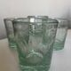 Set of 4 Biot XXL 1960 green Aqua tumblers.