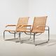 Marcel Breuer Pair of B35 Lounge Chairs for Thonet 1990s