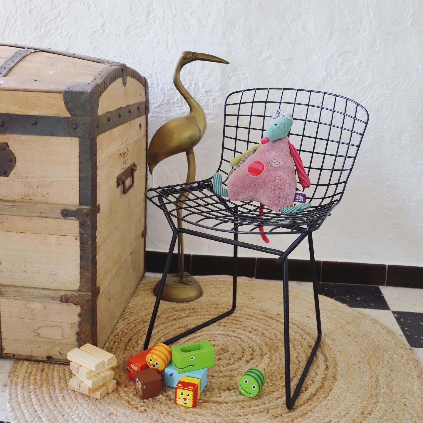 Harry Bertoia Wire Child Chair for Knoll