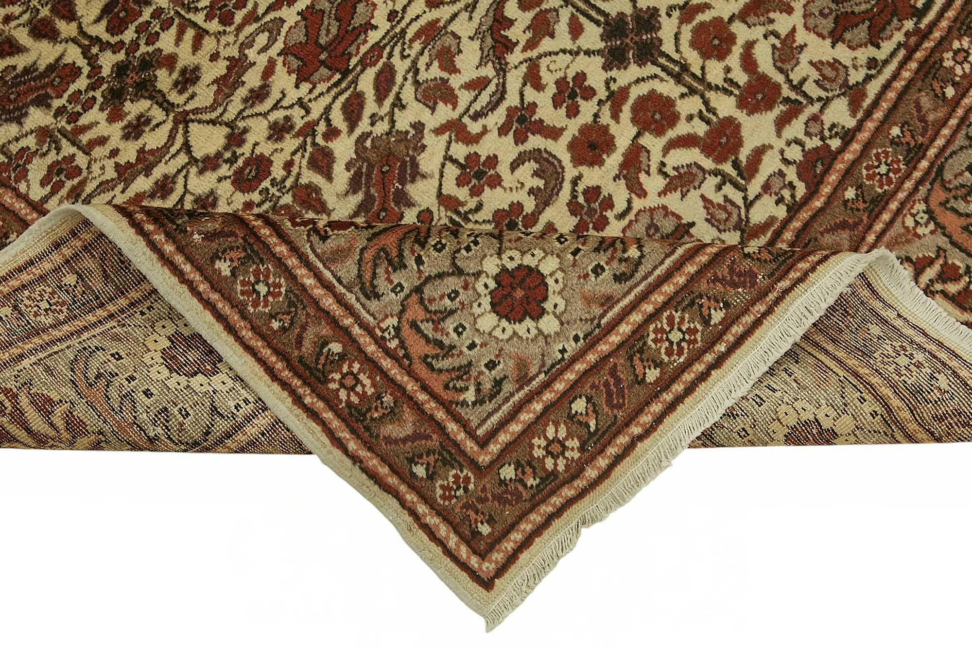 Turkish Wool Vintage Kayseri Rug 198 cm x 286 cm