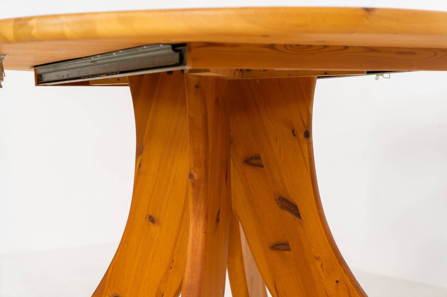Dining set in pine with 4 chairs by Vamdrup