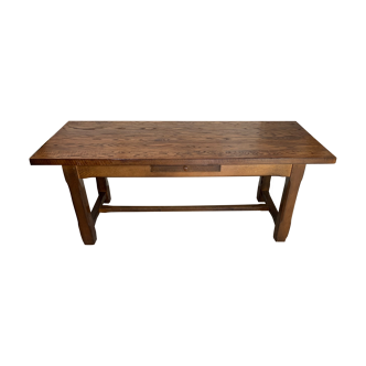Oak farmhouse table