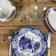 Service depareille glassware and earthenware -4 cutlery - 20 pieces