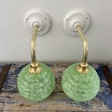 Paire d’appliques murales Art Deco