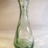 Thick glass pitcher