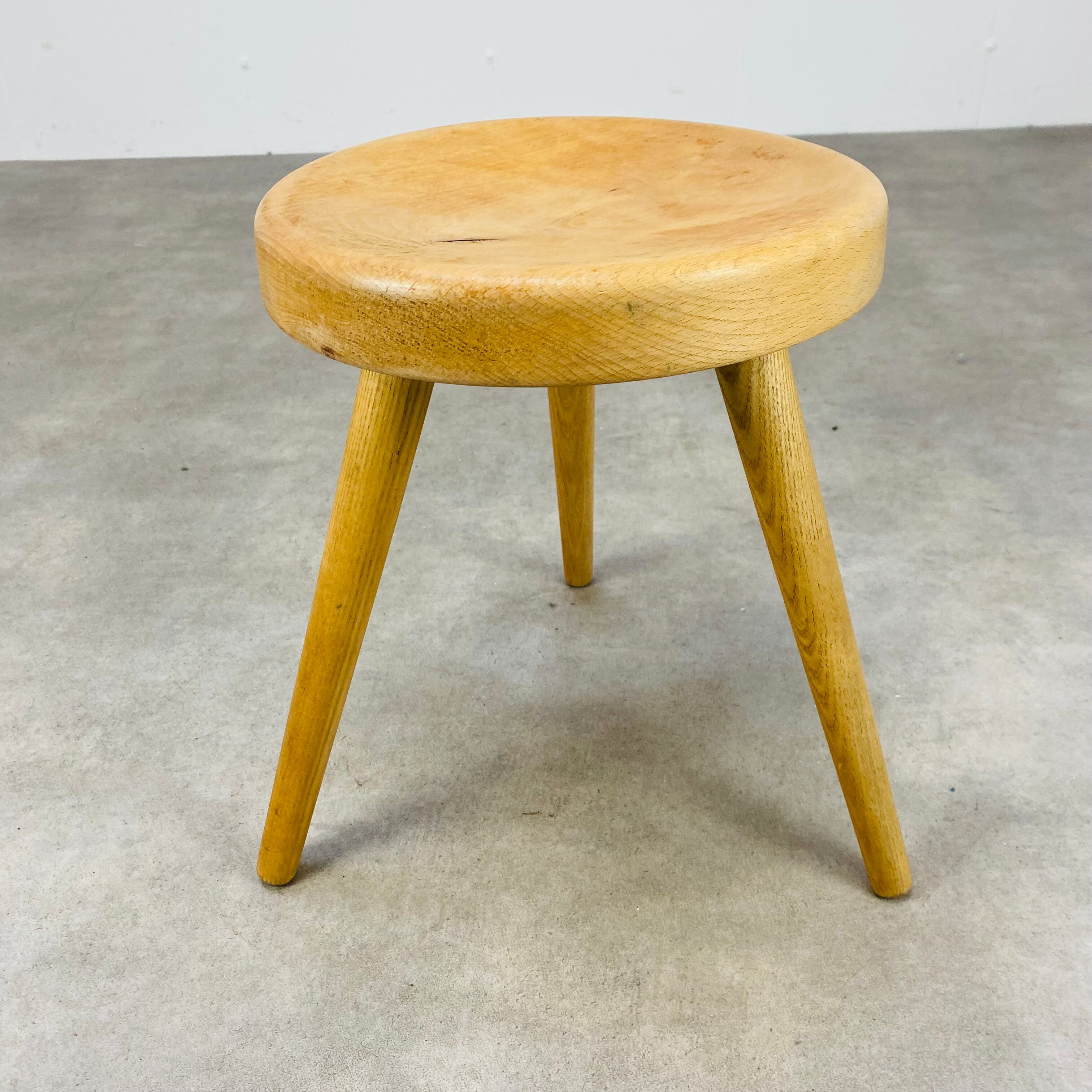 Wooden shepherd tripod stool