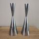 Bougeoirs diabolo vintage