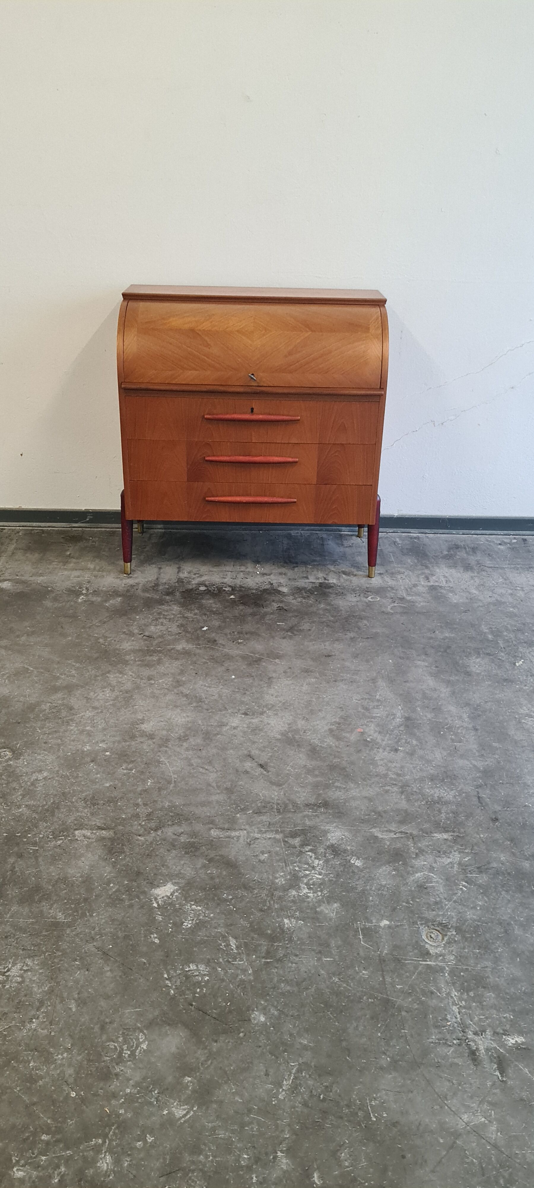 Vintage Scandinavian design secretary by Egon Ostergaard for SMI