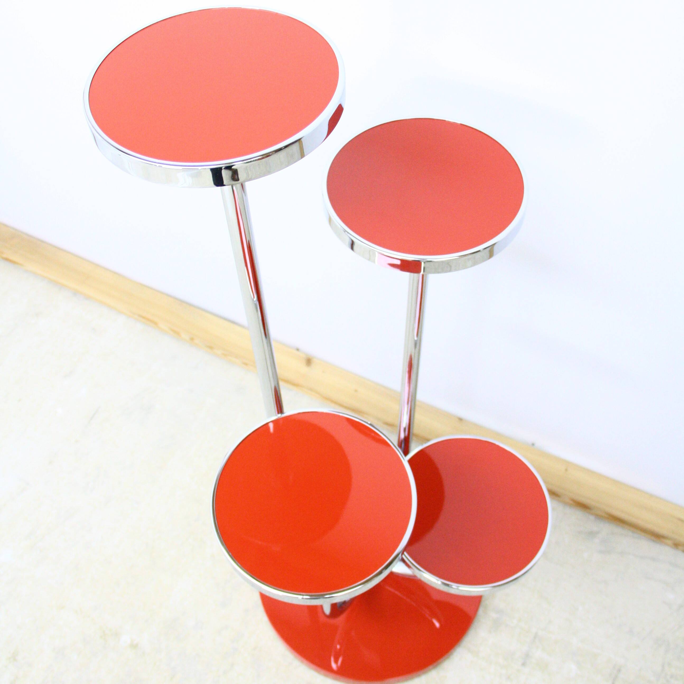 Functionalist/Bauhaus flower stand by J. Halabala, UP Zavody production