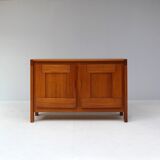 Maison Regain Sideboard in Solid Elm, France, 1970s