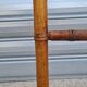 Turned wooden towel rack