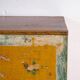 Antique chest painted in pine wood – China, circa 1930