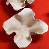 Pair of planters model handkerchief Willy Guhl, Eternit edition