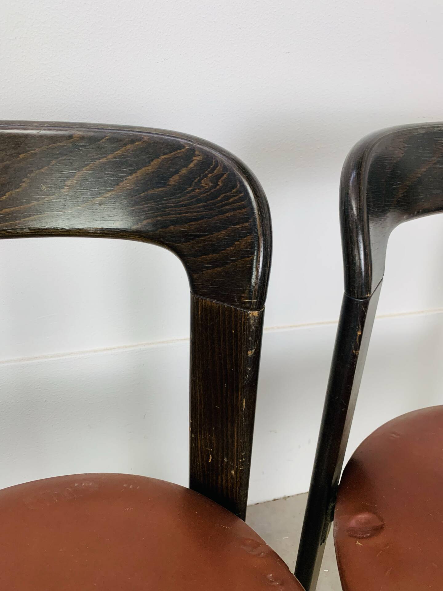 4 Bruno Rey chairs for Dietiker, workshop "Chair from Stein am Rhein"
