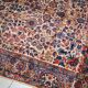 Handmade antique Persian Kerman rug 128cm x 210cm 1920s