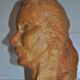Original terracotta woman head